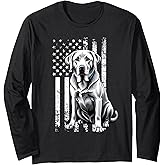 Silver Labrador Owner Dog Long Sleeve T-Shirt