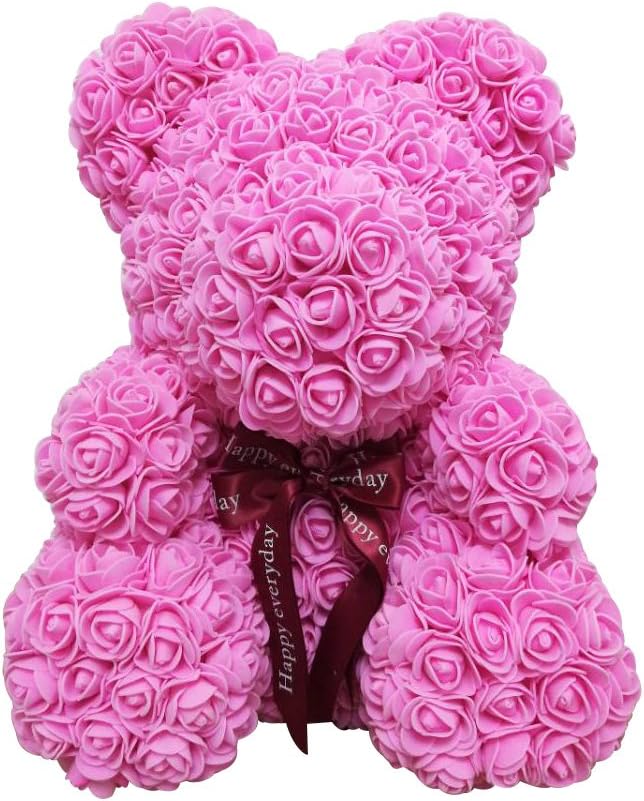 tigerlee. Teddy Bear Rose Bear Artificial Rose Anniversary