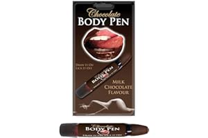 SPENCER & FLEETWOOD Chocolate Body Pen Lovers Gift - Draw It, Lick It! Edible Body Paint Love Couples Present