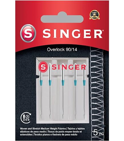 Lot 30 Aiguilles Singer Universelles + 10 Canettes – Kit Complet 60/70/80/90/100/110 Pour Toutes Machines à Coudre