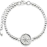 Geguosen Farewell Gifts for Coworkers Leaving Gift Compass Bracelet for 2025 Retirement Goodbye Going Away Gifts for Coworkers Friends Boss Work Besties Manager New Job Gift for Women