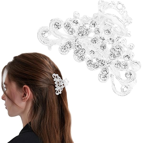 Amazon.com : Numblartd Chic Vintage Alloy Fancy Hair Claw Jaw
