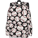 Baseball Backpack Laptop Backpacks Multipurpose Daypack For Men Women Travel Hiking
