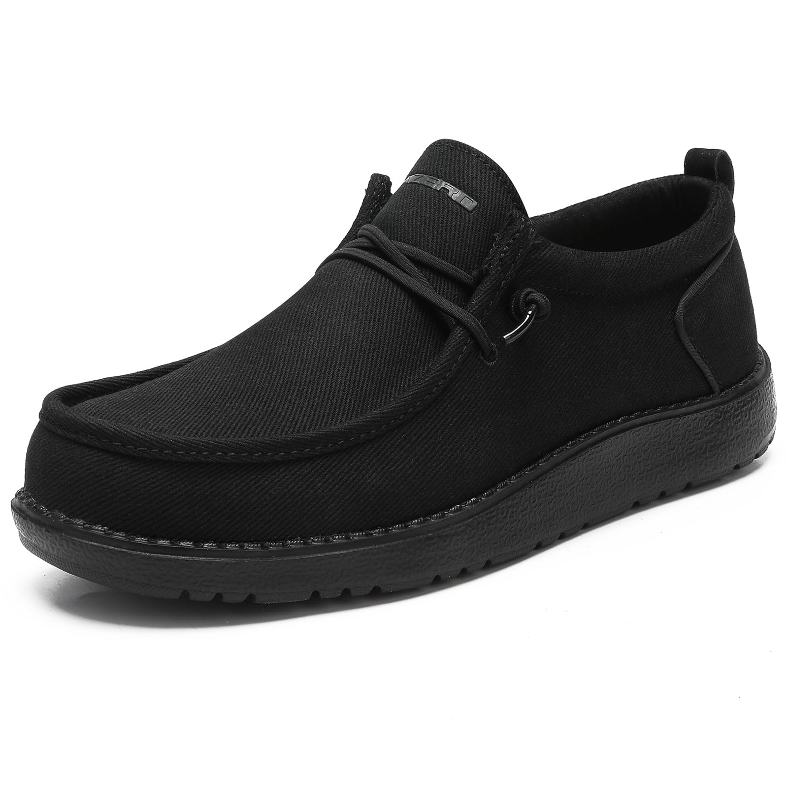 ITAZERO Wide-Shoes for Men - Canvas Slip on Shoes - Wide Width Casual ...