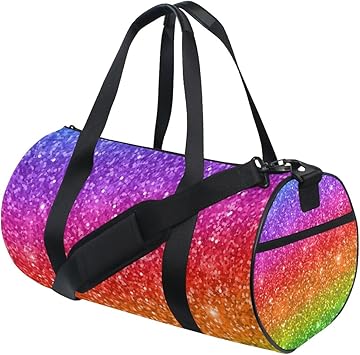 glitter gym bag