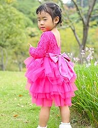 Cilucu Baby Girls Dress Toddler Kids Party Tutu