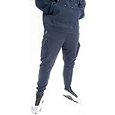 FUBU Mens Fubu Navy Signature Utility Jogger