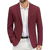 COOFANDY Men's Casual Blazer Slim Fit Suit Jackets Two Button Lightweight Knit Sport Coat