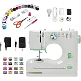 Small Sewing Machine for Beginners, Portable sewing Kit for Light Fabrics | Ideal Home DIY &amp; Mending Gift for Mom, Grandma, Daughter, Wife, Girlfriend &ndash; She&rsquo;ll Love It!