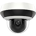4MP PoE Mini PTZ Camera - Compatible with Hikvision DS-2DE2A404IW-DE3 Pan Tilt 2.8mm~12mm 4X Optical Zoom Indoor and Outdoor IR Audio Alarm in and Out H.265+