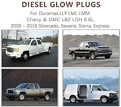 12639701 Diesel Glow Plugs 9G for Duramax LLY LML