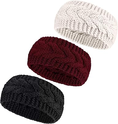 red ear warmer headband