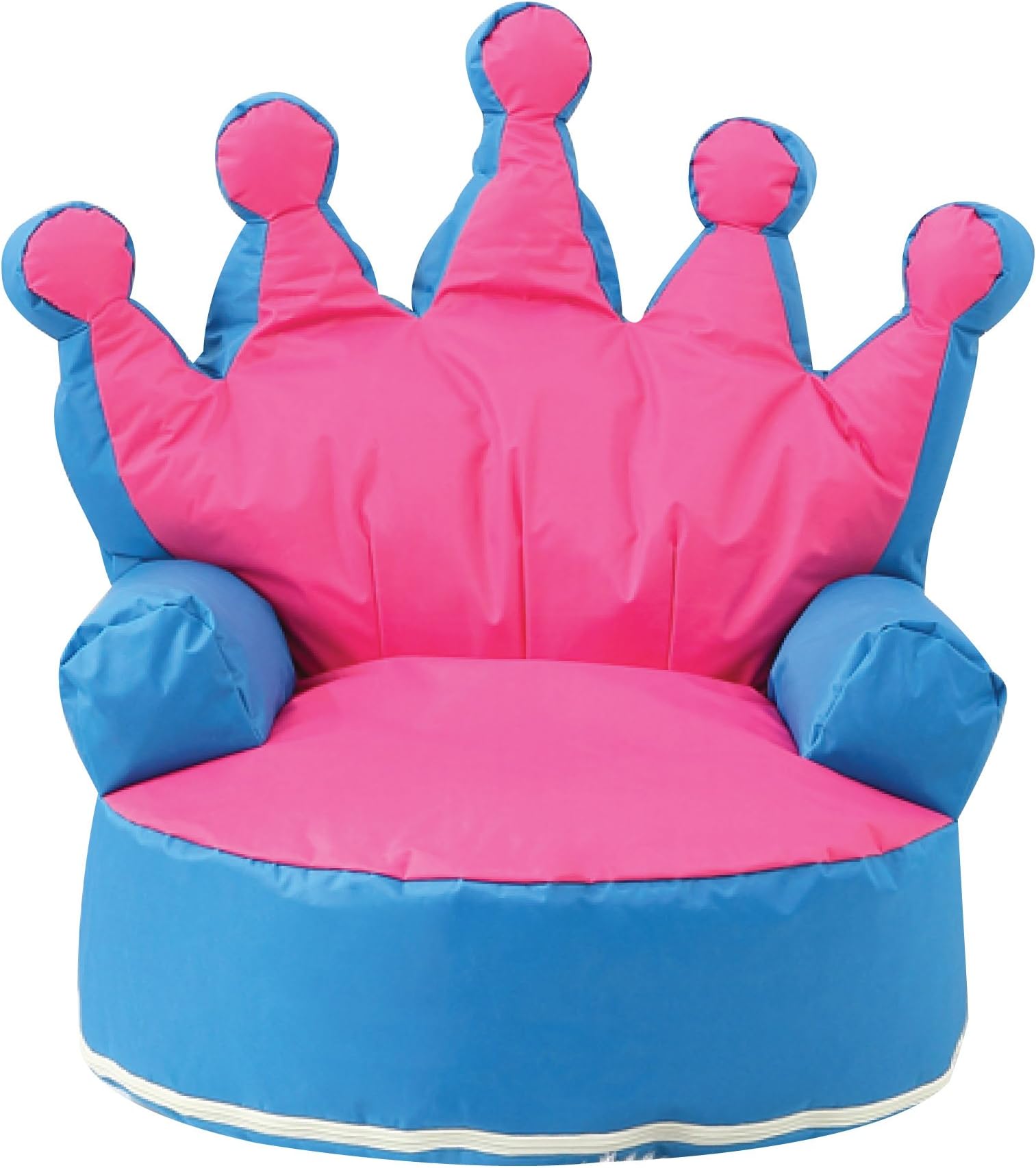 MamaBabaBebe® Crown Princess Children Beanbag Kid Bean Bags Sofa Chair With Filling-UK Seller …