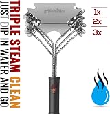 Grillaholics Bristle Free BBQ Brush – Safe Grill Cleaning No Metal Bristles view 4