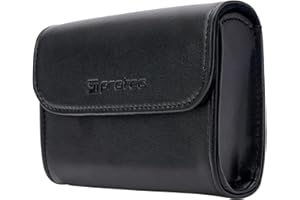 Trumpet Mouthpiece Pouch - Leatherette, 4-Piece, Black