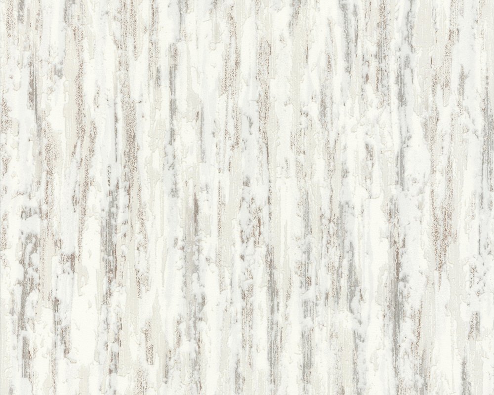 A.S. Création OK 4 240965 Wallpaper White/Beige