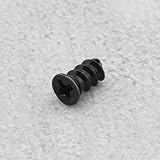 Create idea 100Pcs PC Computer Case Fan Screws Self-Tapping 5x10mm Black Carbon view 5