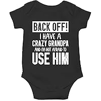Funny Baby Bodysuit - "I'm With Stupid Right" 100% Cotton Infant Romper