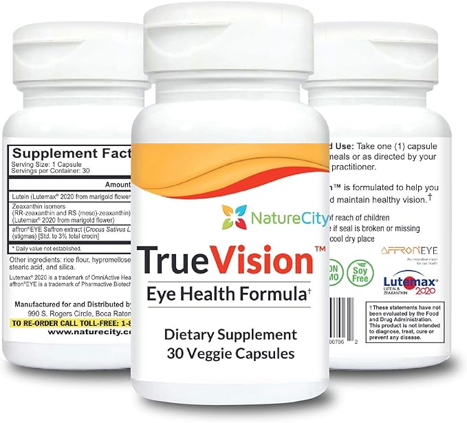 TrueVision Saffron &amp; Lutein Eye Support