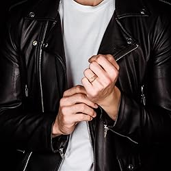 King Will 8mm Rose Gold Plated Tungsten Carbide