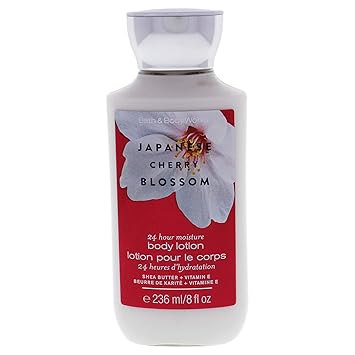 Bath & Body Works Japanese Cherry Blossom Original Signature Collection Body Lotion, 8 fl oz, 236 ml