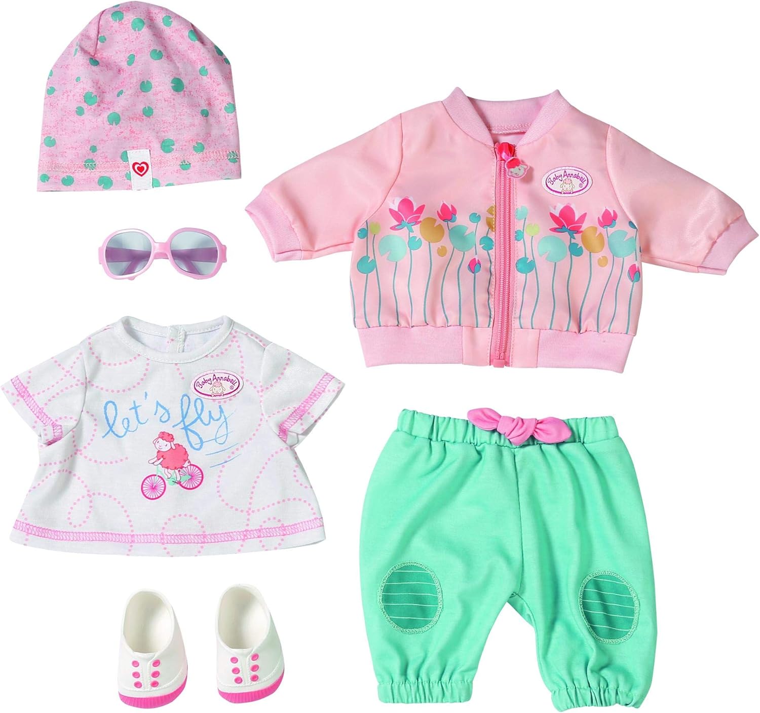 baby annabell clothes set