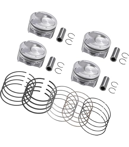 Engine Pistons & Rings Set - Fits 2011-2013 Kia Soul & Hyundai Elantra 1.8L-2.0L (CPW7019)