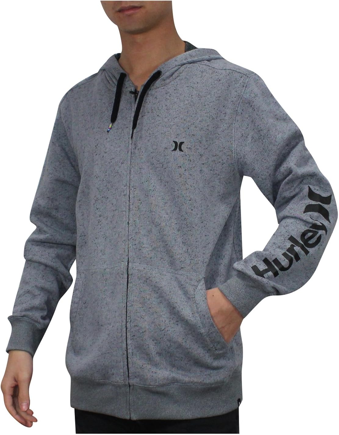 hurley zip up hoodie