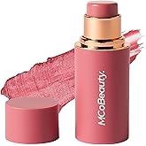 MCoBeauty Baby Face Cream Blush Stick - Peony Rose - Cheek &amp; Lip Tint Stick | Pink Shade, For A Natural Flush, Wear On Cheeks &amp; Lips, Buildable Dewy Color, Jojoba Infused, Vegan &amp; Cruelty Free
