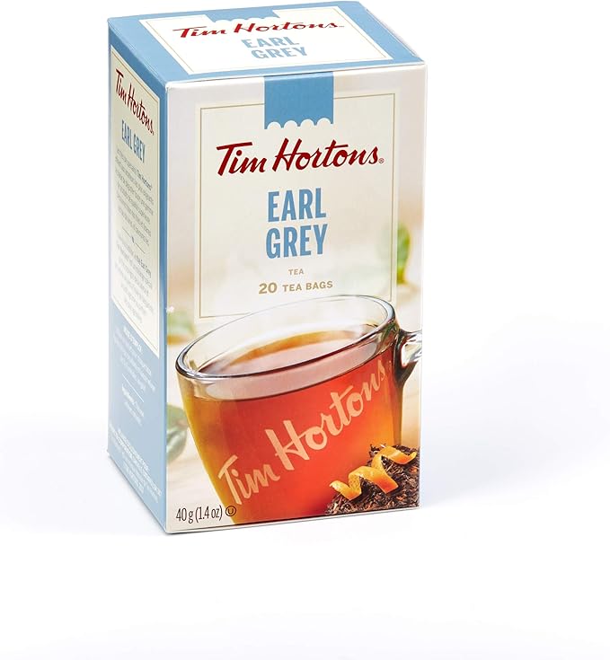 Tim Hortons Earl Grey Tea Bags, 20 Count Amazon.ca Grocery