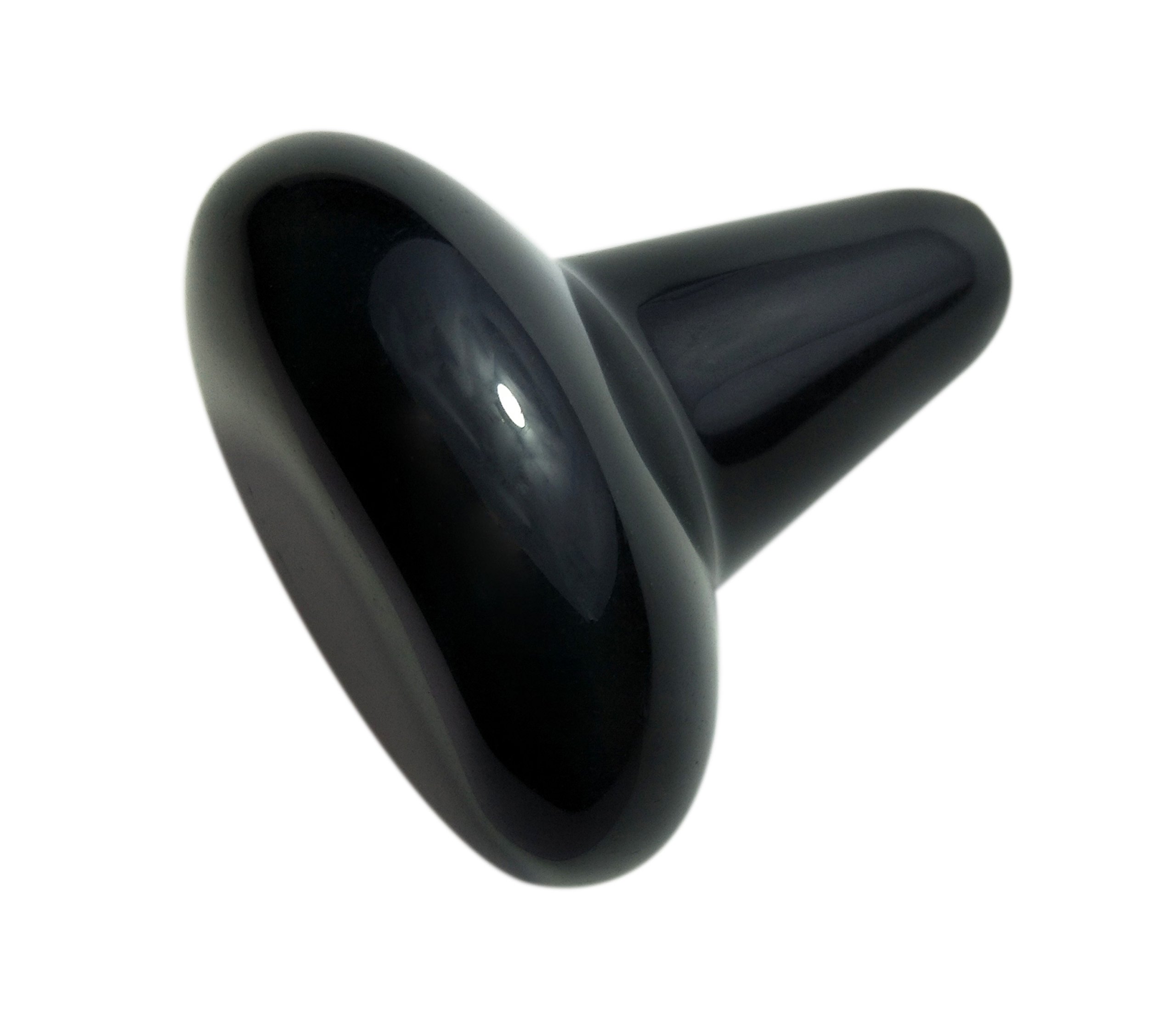 Knobble Shiatsu Massager for Neck, Shoulder, Back & Foot Deep Tissue Trigger Point, Kneading Therapeutic Percussion Massage (Black Obsidian)