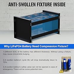 ECO-WORTHY 12V 100AH LiFePO4 Lithium Battery with