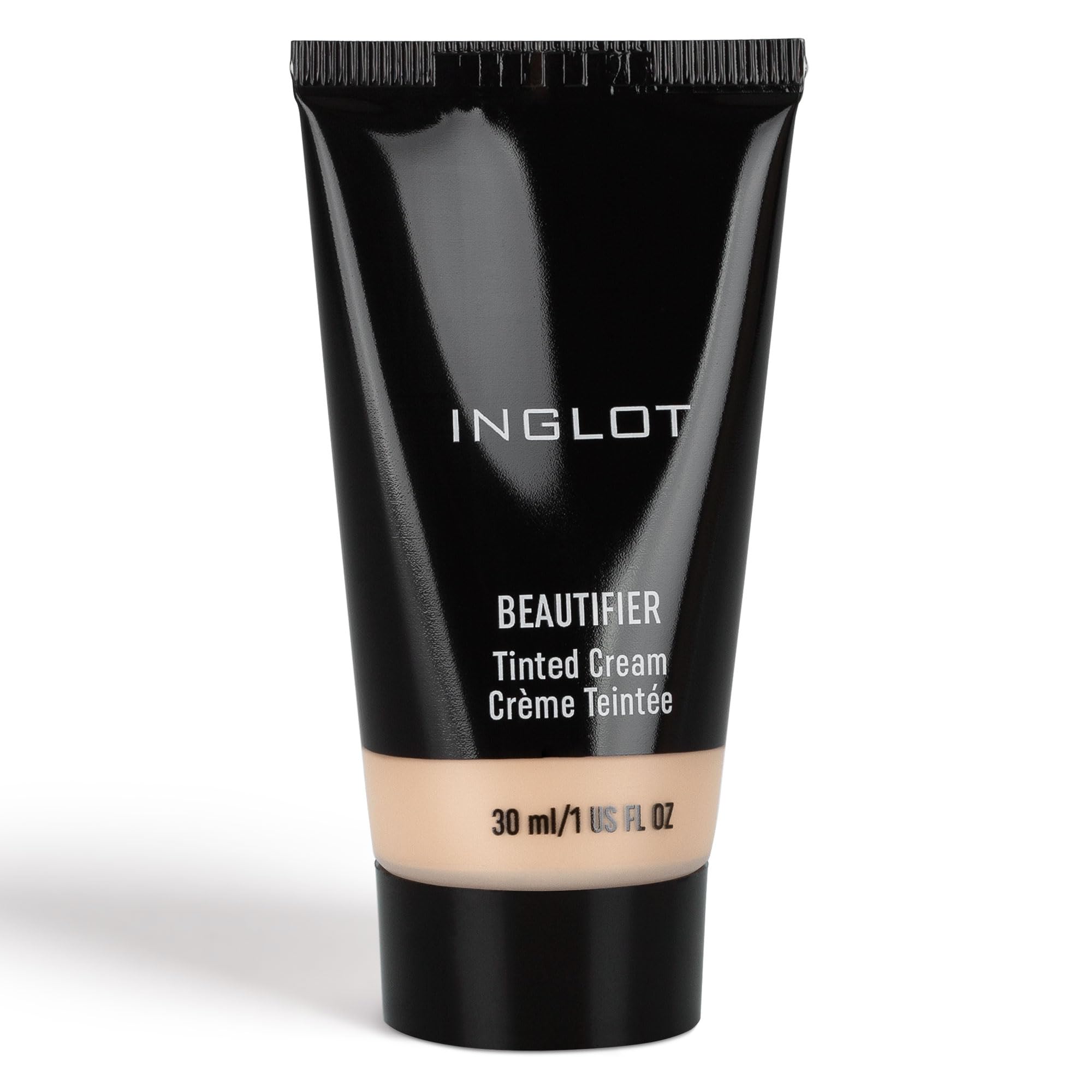Inglot Beautifier Tinted Cream – Lightweight, Hydrating Foundation for a Flawless Finish | Natural Coverage with a Healthy Glow | Perfectly Blended Skin Tone with Long-Lasting Hydration | 30 ml | 104