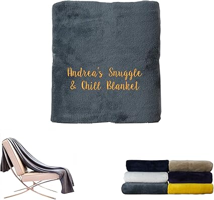 personalised name blankets uk