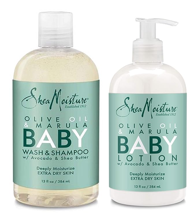 shea moisture olive oil and marula baby lotion