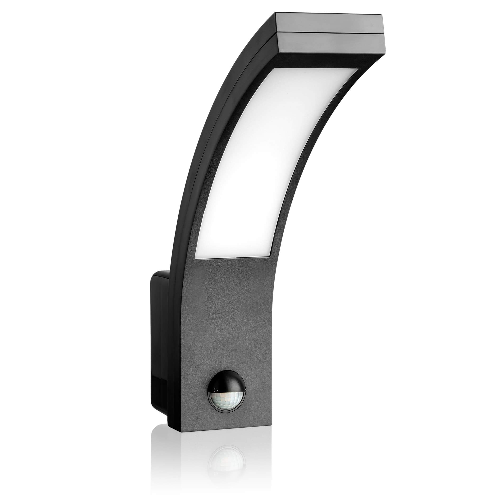 SEBSON Outdoor Lights Mains Powered IP65 - Outdoor Garden Lights with PIR Motion Sensor, LED Wall Lights 15W, Cool White, 1000lm, Outside Lights for Garage and Driveway