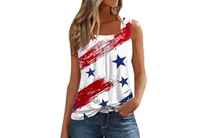 NAMTYQX Womens Tank Tops Ruffled Square Neck Printed Shirts 2024 Summer Casual Loose Fit Sleeveless Cute Tank Tee for Women