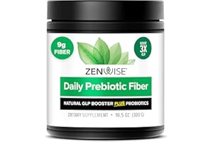 Zenwise Health ZenGLP-1, Natural GLP-1 with Metabolic Probiotics to Help Control Hunger & Cravings and Support Digestive Health - GLP-1 Supplement Support for Women & Men - 30-Day Serving