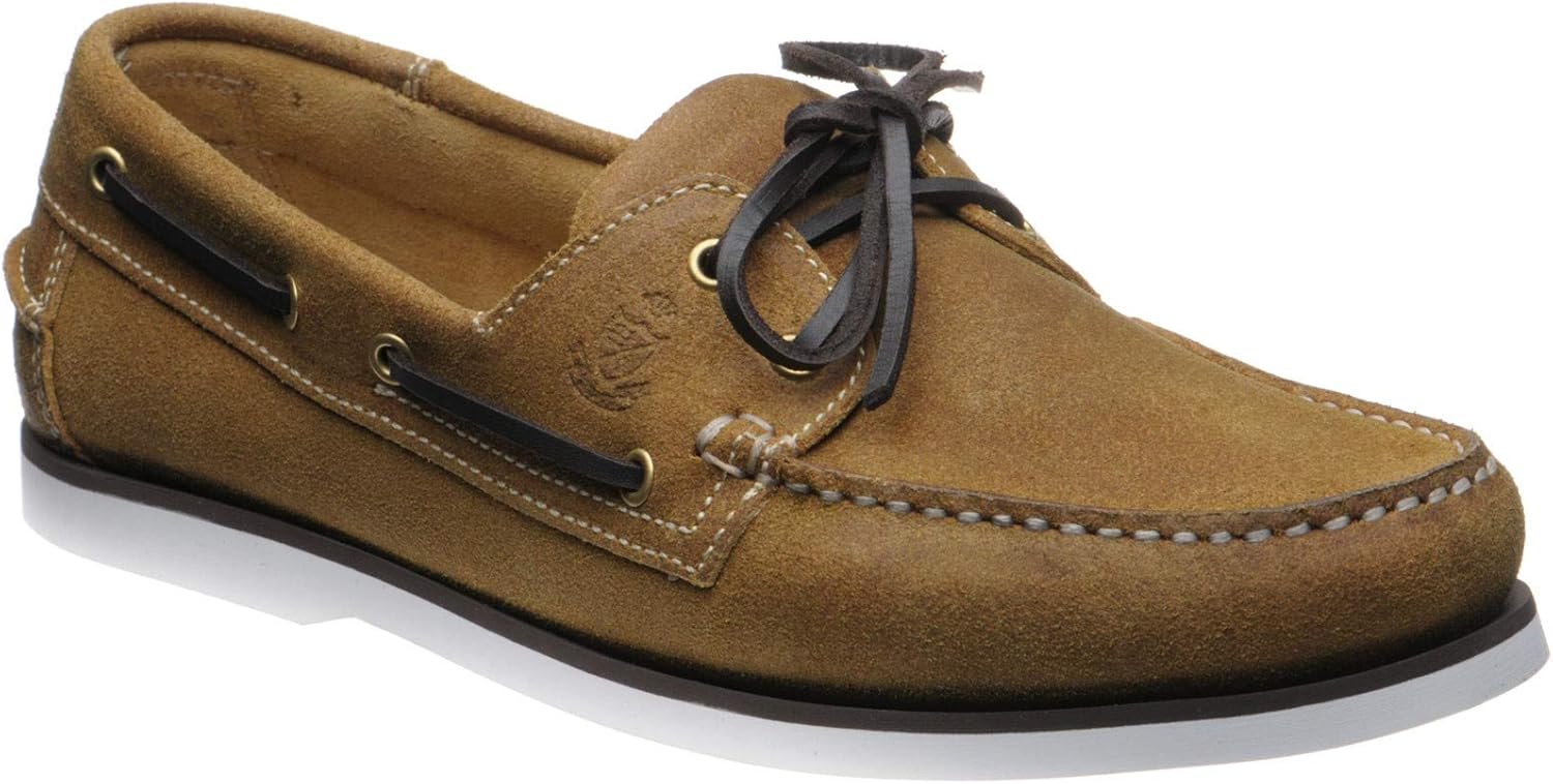 tan deck shoes