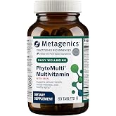 Metagenics PhytoMulti Multivitamin with Iron Bisglycinate 18 mg, 60 Tabs | Daily Multivitamin with 200 mcg Chromium and 10 mg Resveratrol, Iron Bisglycinate, Methylfolate, Zinc and B6