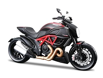Maisto 1:12 Ducati Diavel Carbon, Red/Black