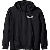 Rainier Style - Pale Logo Zip Hoodie
