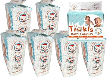 Pañales en caja de monatd 192 unidades tickls Sheep Baby Pañales Tamaño 4 Peso 6 – 11
