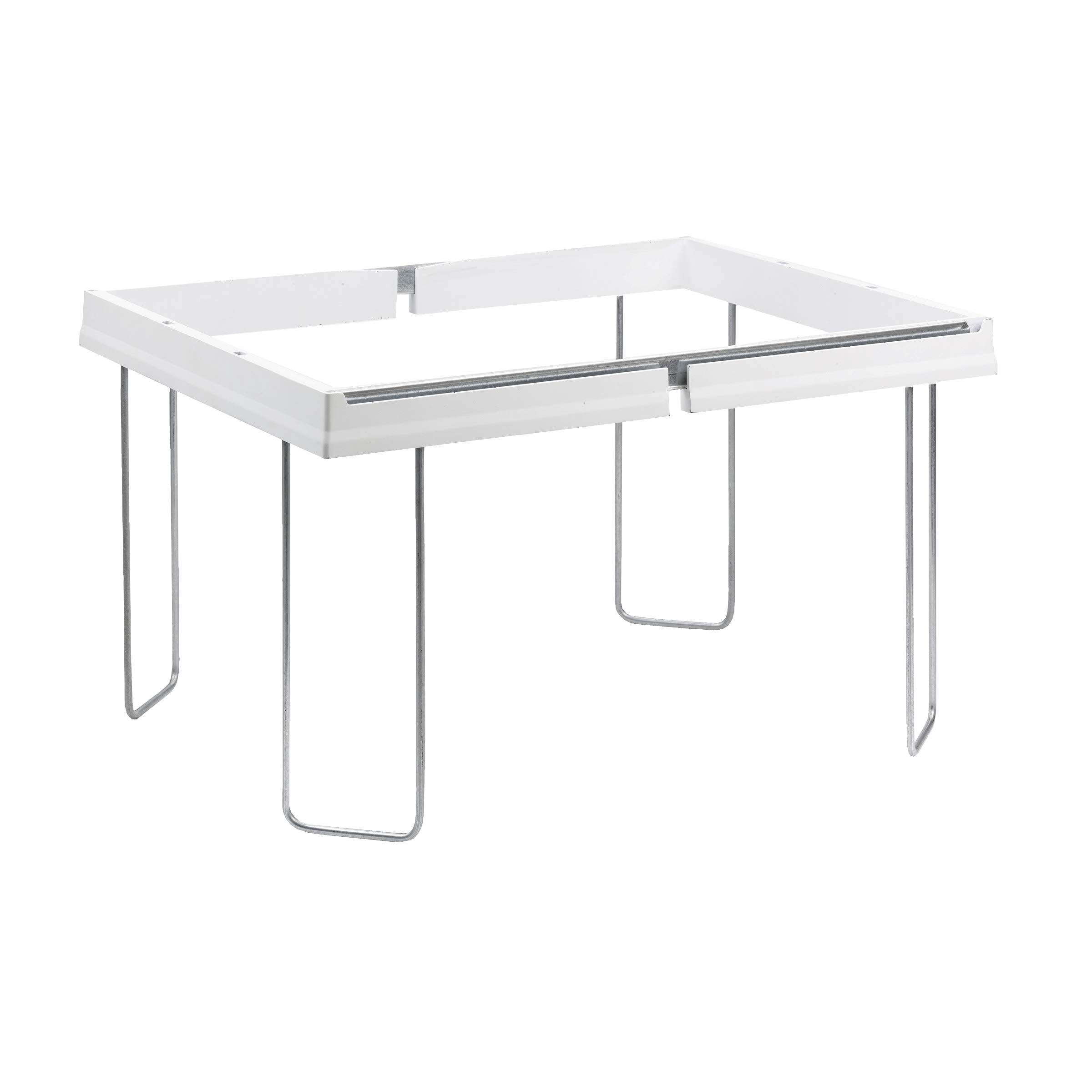 Smead Hanging File Folder Frames, Adjustable, 13” W x 9.25” H x 16”-24” L, White and Silver, Letter Size (64851)