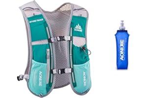 Win.Deeper 5L Lightweight Running Backpack Outdoor Sports Trail Racing Marathon Hiking Fitness Bag Hydration Vest Pack