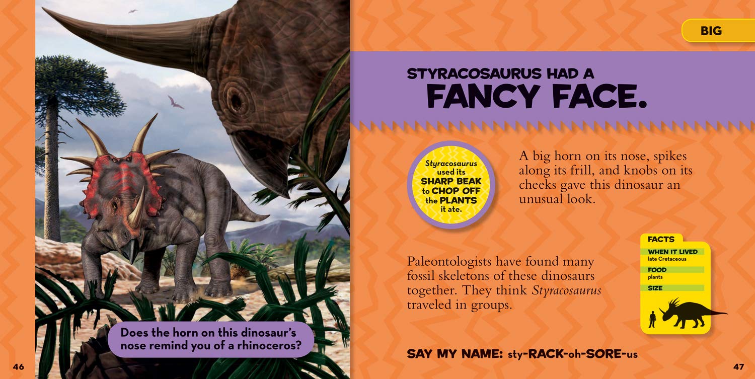 National Geographic Little Kids First Big Book of Dinosaurs (National Geographic Little Kids First Big Books) National Geographic Little Kids First Big Book of Dinosaurs (National Geographic Little Kids First Big Books) Hardcover Library Binding