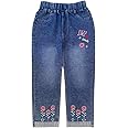 Jeans Per Bambina 3-7 Anni - Denim Morbido Con Ricami, Taglio Comodo, Per Tutti I Giorni E Occasioni Speciali - Foto 9