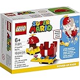 LEGO Super Mario Propeller Mario Power-Up Pack 71371; Awesome Toy for Kids to Power Up The Mario Figure in The Adventures with Mario Starter Course (71360) Playset (13 Pieces)