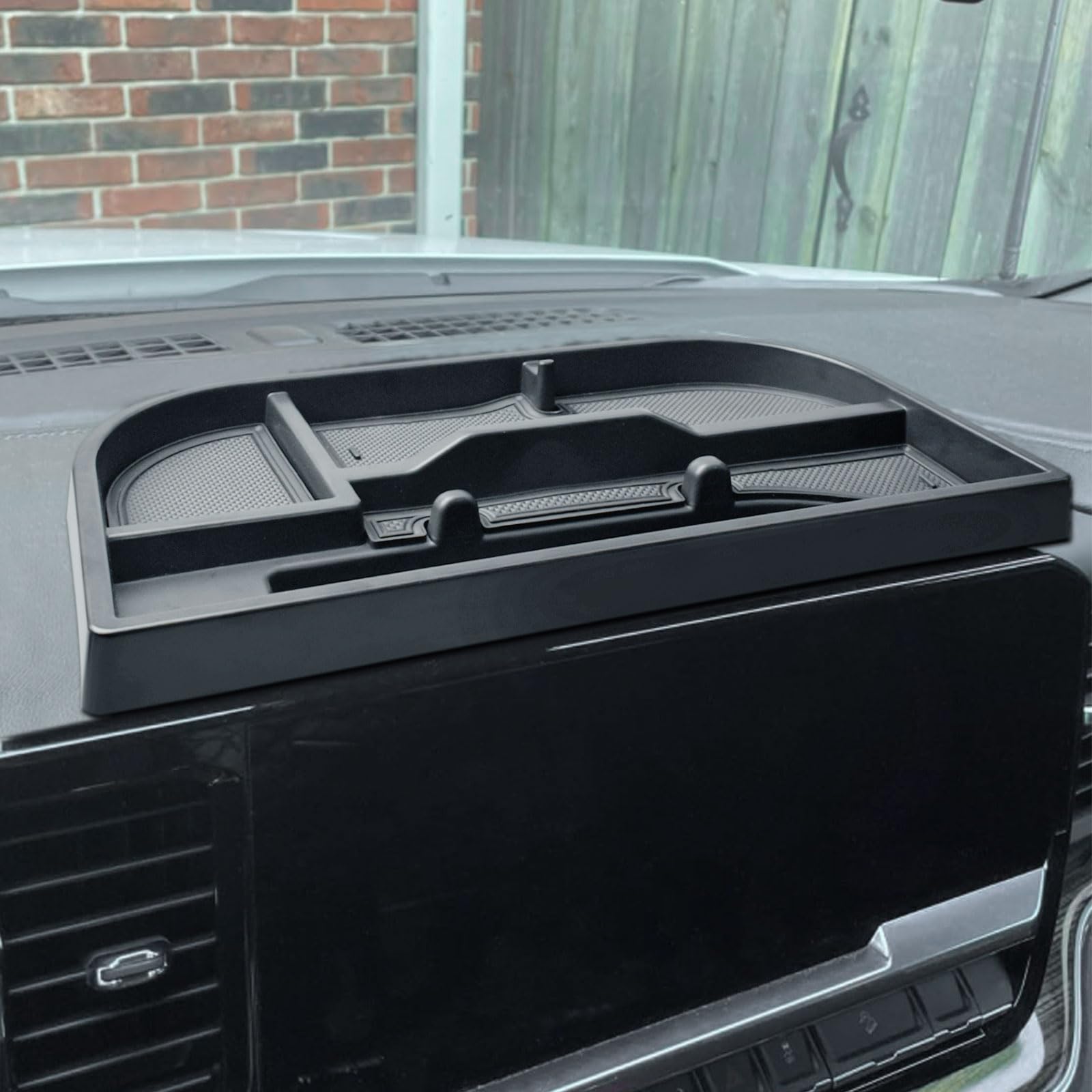Photo 1 of EDBETOS Center Console Dashboard OrganizerAccessories Dash Storage Insert Tray, Fit 13.4-inch Screen Only