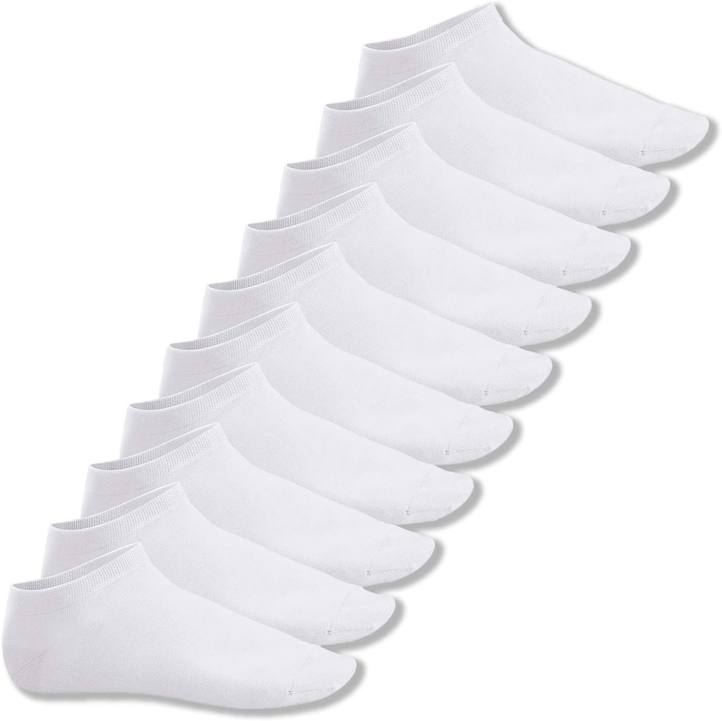 Footstar 10 pairs of SNEAK IT! Unisex Ankle Socks